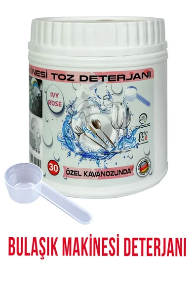 IVY ROSE Hepsi Bir Arada Bulaşık Makinesi Deterjanı Toz 35 Yıkama