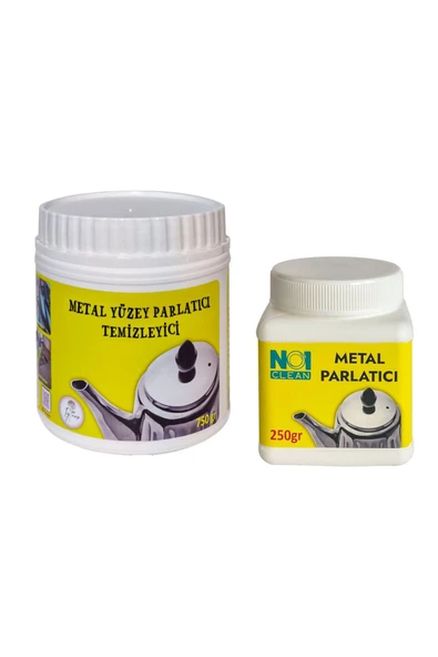 no1 clean Metal Yüzey Parlatıcı Temizleyici 2 li Set