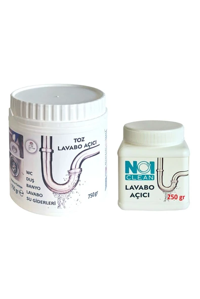 no1 clean Lavabo Açıcı 2li Set