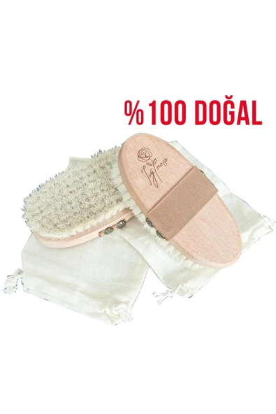 IVY ROSE %100 Doğal Selülit Ve Cilt Bakım Fırçası