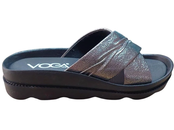VOGA 1745 PLATİN ÇATLAK COMFORT CASUAL GÜNLÜK SPOR TERLİK - Resim 2