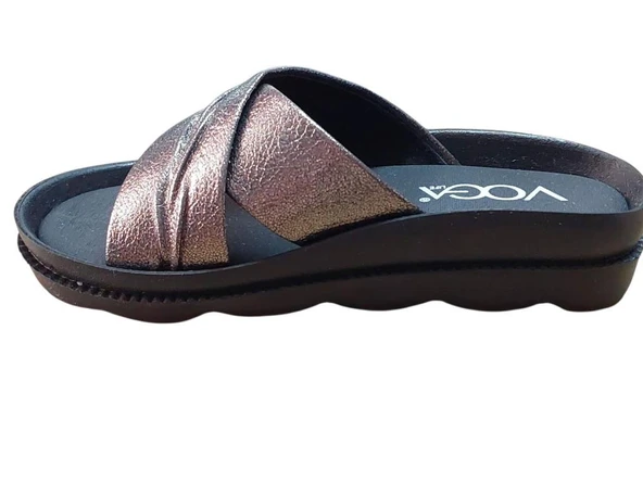 VOGA 1745 PLATİN ÇATLAK COMFORT CASUAL GÜNLÜK SPOR TERLİK - Resim 4
