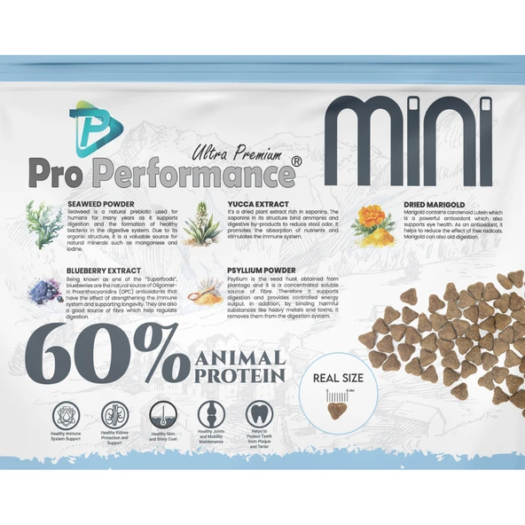 Pro Performance Ultra Premium Hipolaerjenik Kuzu Etli ve Yaban Mersinli Küçük Irk Kısırlaştırılmış Köpek Maması 7 Kg - 3