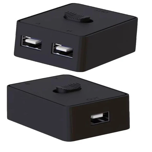 4559 2 Port Usb 2.0 To KVM Switch Çoklu Pc Kasa Çoklayıcı Hub Anahtar ürün görseli