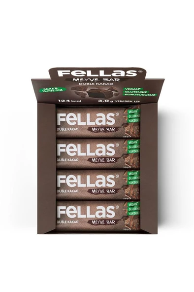 Meyve Bar - Duble Kakaolu 35g x 12 Adet - 4