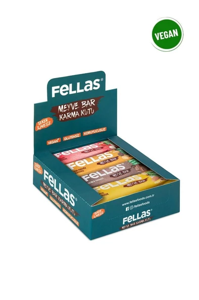 Meyve Bar 35g Karma Kutu 12 Adet (4 Çeşit) - 2