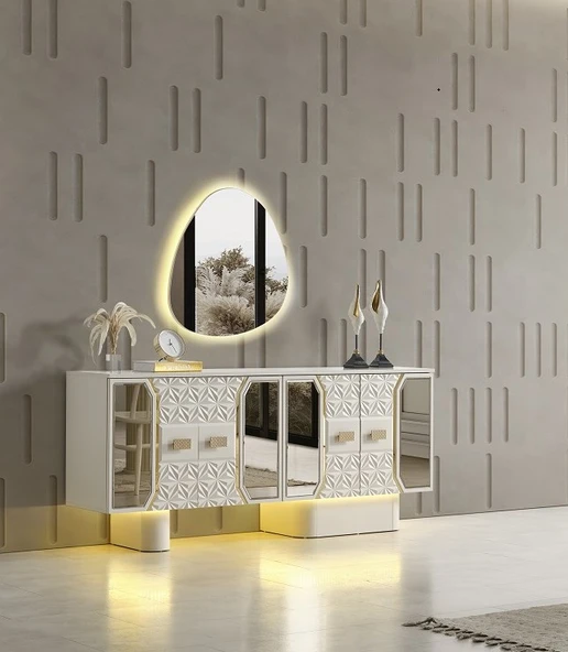 SETRA MDF KONSOL VE AYNA - Resim 2