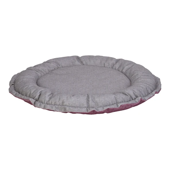 Pet Comfort Sunflower Kedi ve Köpek Yatağı Çift Taraflı Pembe/Gri 85cm - 3