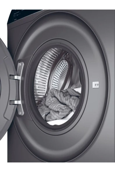 Haier 9 KG kapasite, A enerji sınıfı, 1400 devir Antrasit - Resim 3