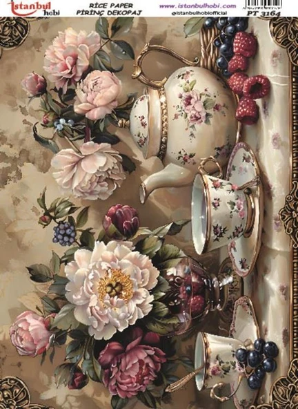 İSTANBUL HOBİ PİRİNÇ DEKOPAJ PT 3164 ürün görseli