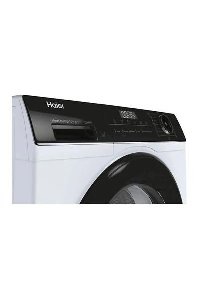 Haier 10 KG kurutma kapasitesi, Isı pompalı kurutma teknolojisi, A++ enerji sınıfı, Beyaz - Resim 3