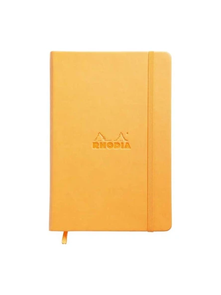 RHODIA DEFTER A5 SERT TURUNCU K.DUZ RW118668