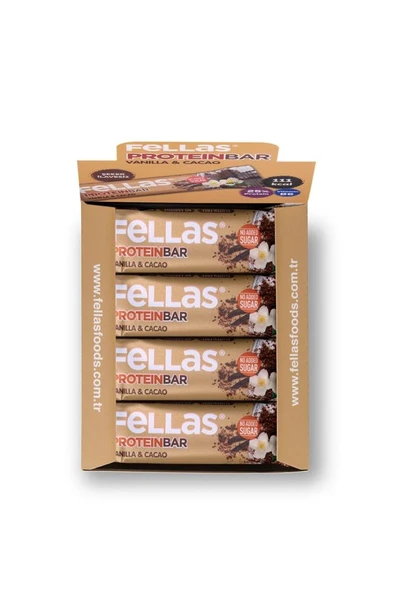 Protein Bar - Vanilyalı ve Kakaolu 32 gr x 12 Adet - 3