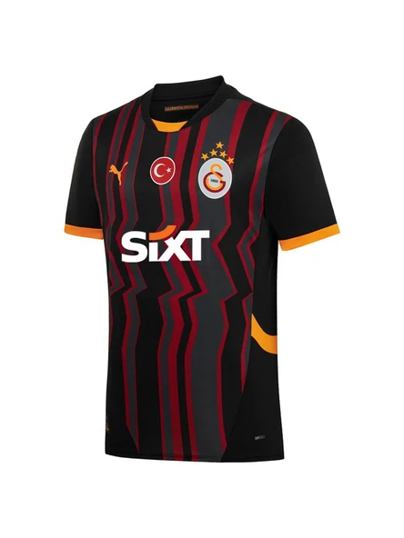 Galatasaray Orijinal Lisanslı 2024/25 Alternatif Siyah Forma - 5