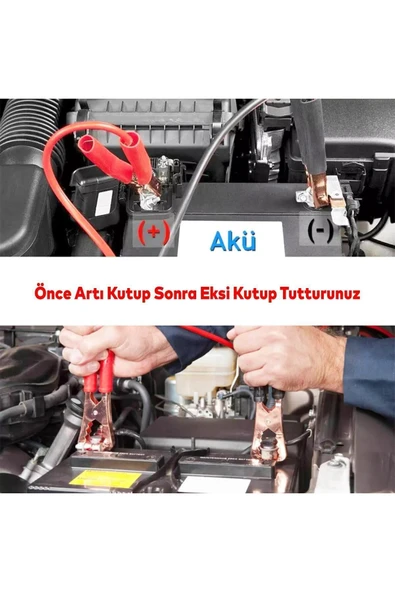 Hais Akümülatör Redresör Akü Sarj Şarj Dolum Doldurma Cihazı Araç Araba 12-24 Volt 620 Watt FC16E - Resim 3