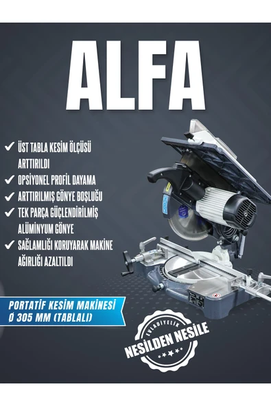 Özçelik ALFA POTATİF KESİM MAKİNESİ 305 mm - 2