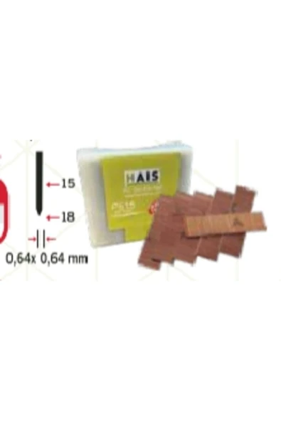 Hais HAİS 23GA Pin Çivi P618 Başsız - 5