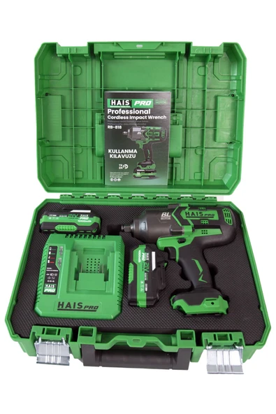 Hais HAISPRO Profesyonel Darbeli Somun Sıkma 1300 Nm 21 V - 2