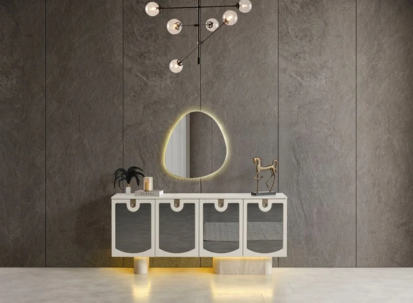 ALLURE MDF KONSOL VE AYNA ürün görseli 1