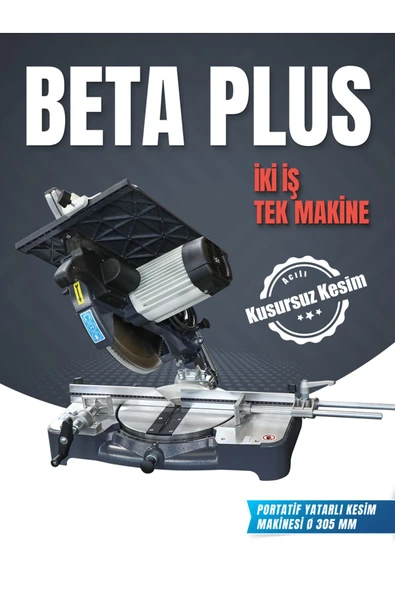 Özçelik Makine BETA PLUS PORTATİF YATARLI KESİM MAKİNESİ - 1
