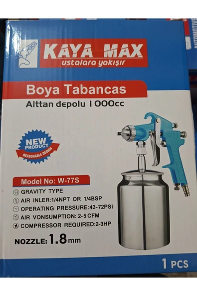 Bestbox Kayamax Alttan Boya Tabancası - 1