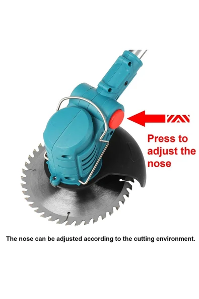 ÇİFT AKÜLÜ 3 BAŞLIKLI AKÜLÜ TIRPAN - 3