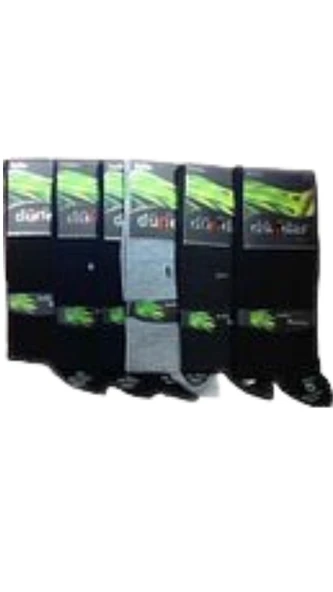 Dündar Erkek Bambu 6 Lı Koku Yapmayan Soket Çorap 5602-6 - Resim 2