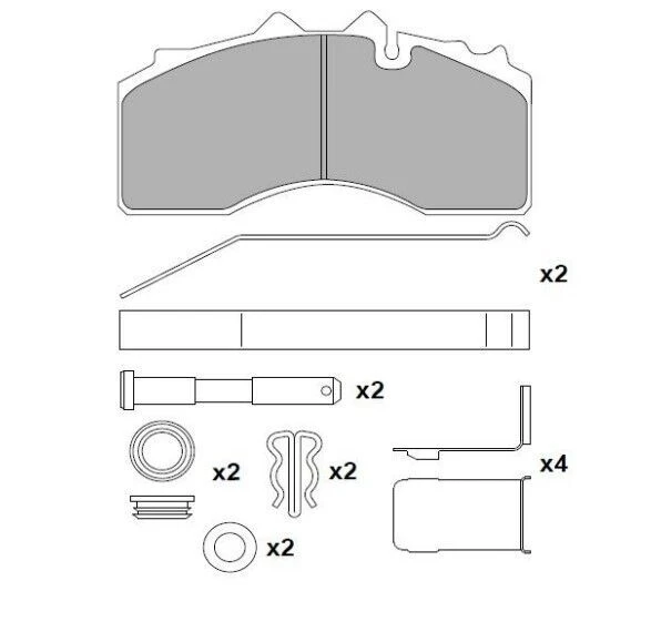 DISK BALATA BPW Y.M KUCUK(29227) 29227 ürün görseli