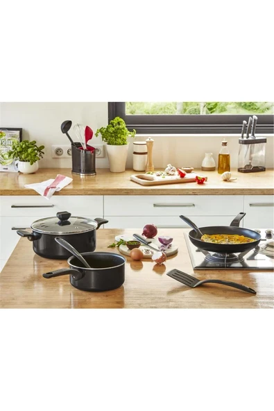 Titanyum 1x Simplyclean Difüzyon Tabanlı Kısa Tencere - 28 Cm - Resim 6