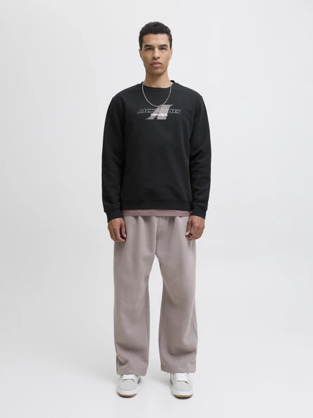 JACK JONES Yazı Baskılı Erkek Tişört 12282791 - Resim 6