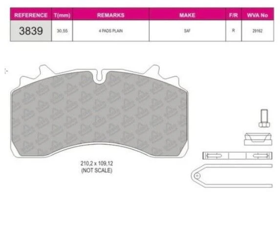 SAF DINGIL E.M DISK BALATA 29162 ürün görseli