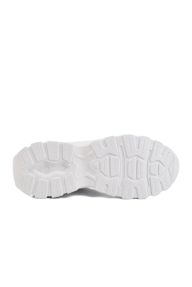 Walkway Beyaz Bağcıklı Kadın Spor Ayakkabı - Resim 5