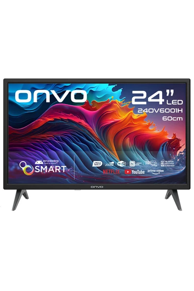 24ov6001h 24" 60 Ekran Uydu Alıcılı Hd Ready Smart Led Tv ( 12 Volt ) ürün görseli