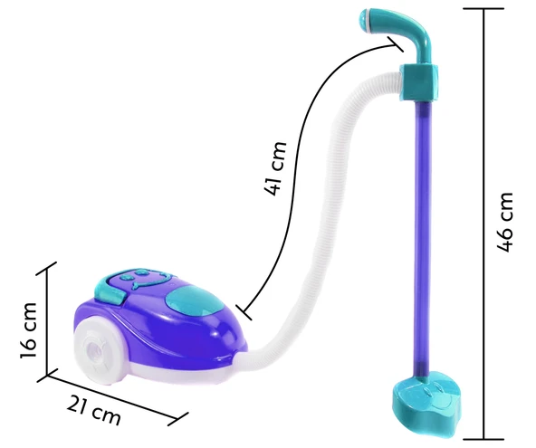 King Toys Beauty Elektrik Süpürgesi (mor) - Resim 12