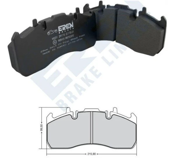 DISK BALATA RENAULT VOLVO ARKA KÜÇÜK 29173 ürün görseli