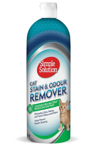 Simple Solution Kedi Leke ve Koku Giderici Sprey 1000 ML ürün görseli 1