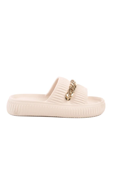 Aspor Ekru Eva Kadın Terlik ürün görseli