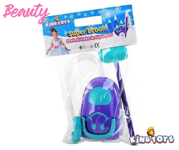 King Toys Beauty Elektrik Süpürgesi (mor) - Resim 11