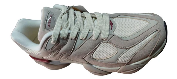 LESCON GHOST 2 BORDO COMFORT CASUAL ANATOMİK SPOR AYAKKABISI - Resim 9