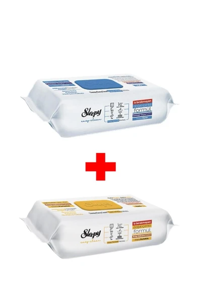 Sleepy Easy Clean Arap Sabun Katkılı + Çamaşır Suyu Katkılı 2X100 (200 Yaprak) ürün görseli