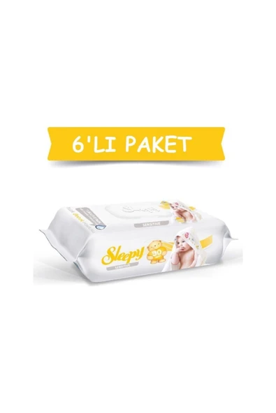 Sleepy Sensitive Islak Havlu 90'lı X 6 ürün görseli