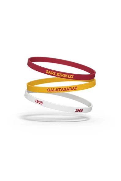 Galatasaray Orijinal Lisanslı 2024/25 5 Yıldızlı Beyaz Deplasman Forma Spor Bileklik Set Hediyelik Ahşap Kutulu - Resim 3