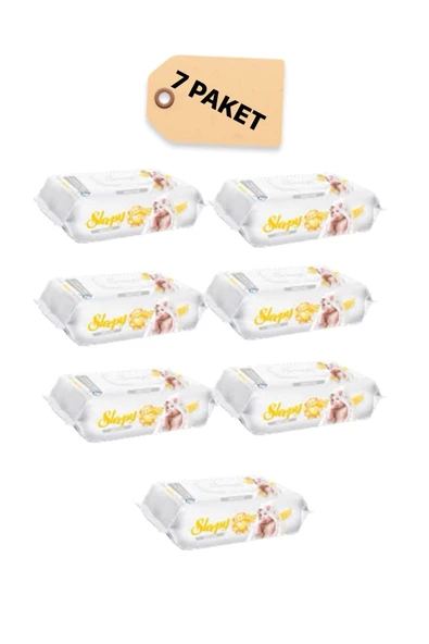 Sleepy Sensitive 90 Yaprak 7'li Paket Islak Mendil & Havlu ürün görseli