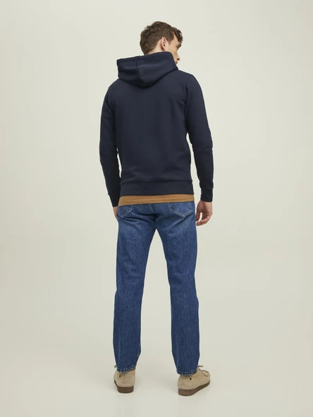 JACK JONES Premium Erkek Kapüşonlu Sweatshirt 12216335 - Resim 2