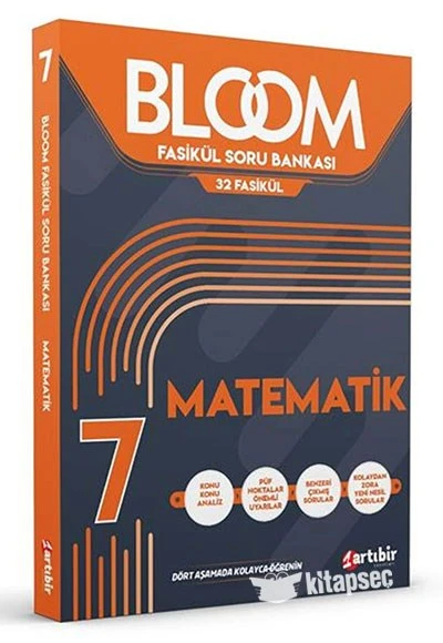 7. Sınıf Matematik BLOOM 32 Fasikül Soru Bankası Artıbir Yayınları
