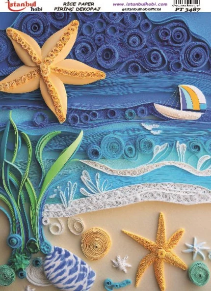 İSTANBUL HOBİ PİRİNÇ DEKOPAJ PT 3487 ürün görseli