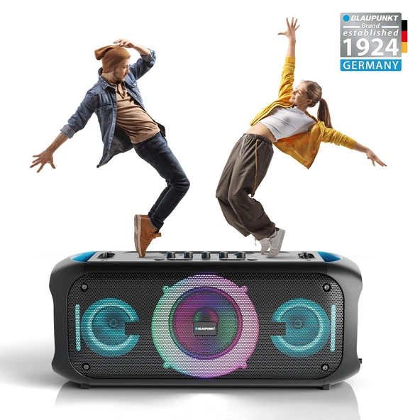 Blaupunkt PL700 Mikrofonlu Uzaktan Kumandalı Kablosuz Bluetooth Speaker Hoparlör Siyah - 5