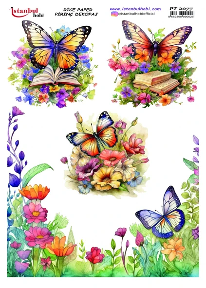 İstanbul Hobi Pirinç Dekopaj pt2077 ürün görseli