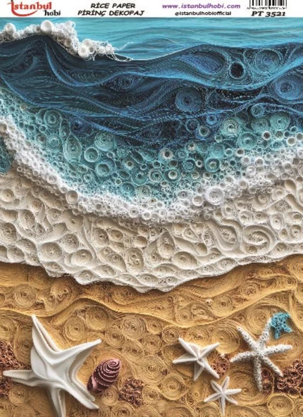 İSTANBUL HOBİ PİRİNÇ DEKOPAJ PT 3521 ürün görseli