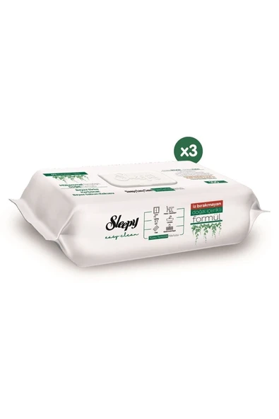 Sleepy Easy Clean Yüzey Temizlik Havlusu 3x100 (300 Yaprak) ürün görseli